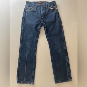 Men’s vintage wrangler jeans :) (fit women well also)